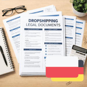 Dokumenty Dropshipping - Pakiet PL+DE | 12 Szablonów (Polski + Niemiecki)
